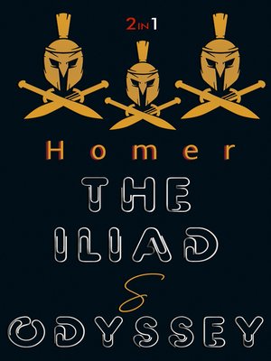 cover image of HOMER: The Iliad & The Odyssey (2 in 1)